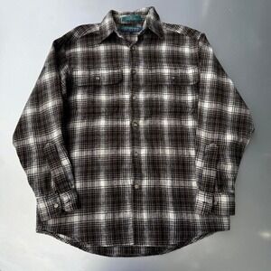 Vintage Claybrooke Outdoors 40% wool flannel shirt